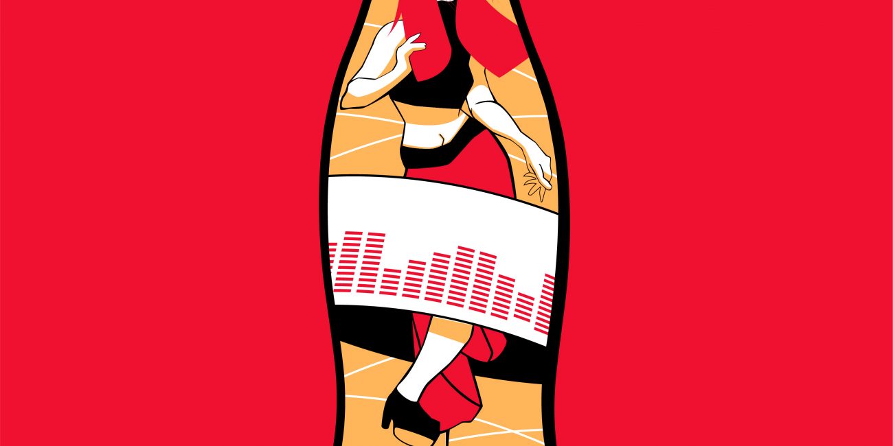 Coca-Cola-Can-Vector Illustration
