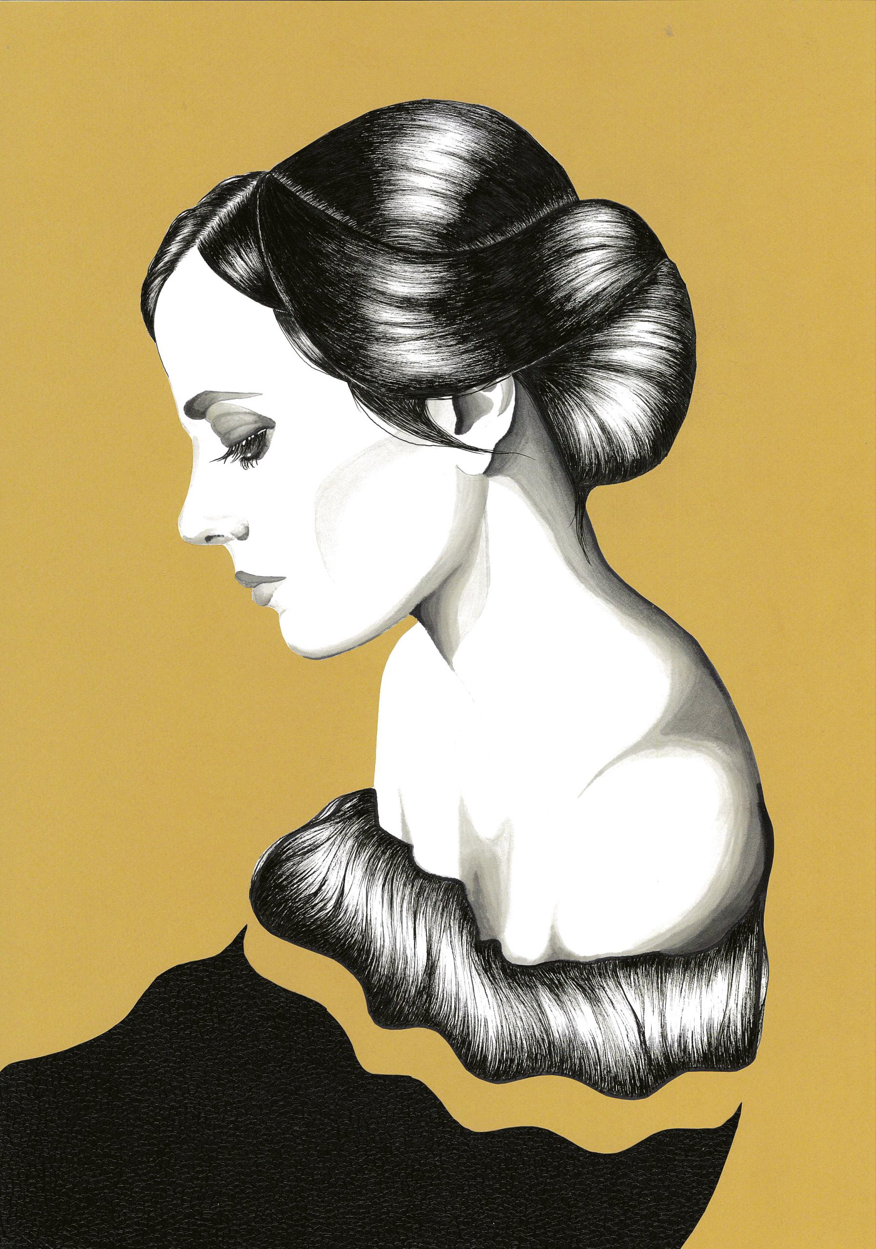 Eva Green Illustration Portrait